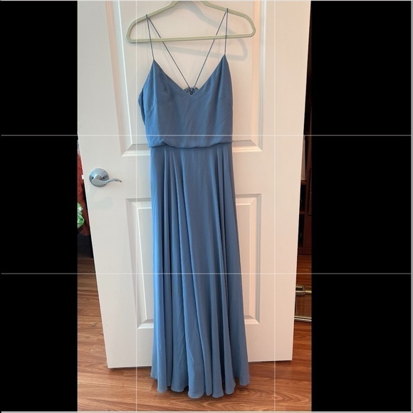 Jenny Yo Bridesmaid Dress Inesse Size 12 - Picture 3 of 16